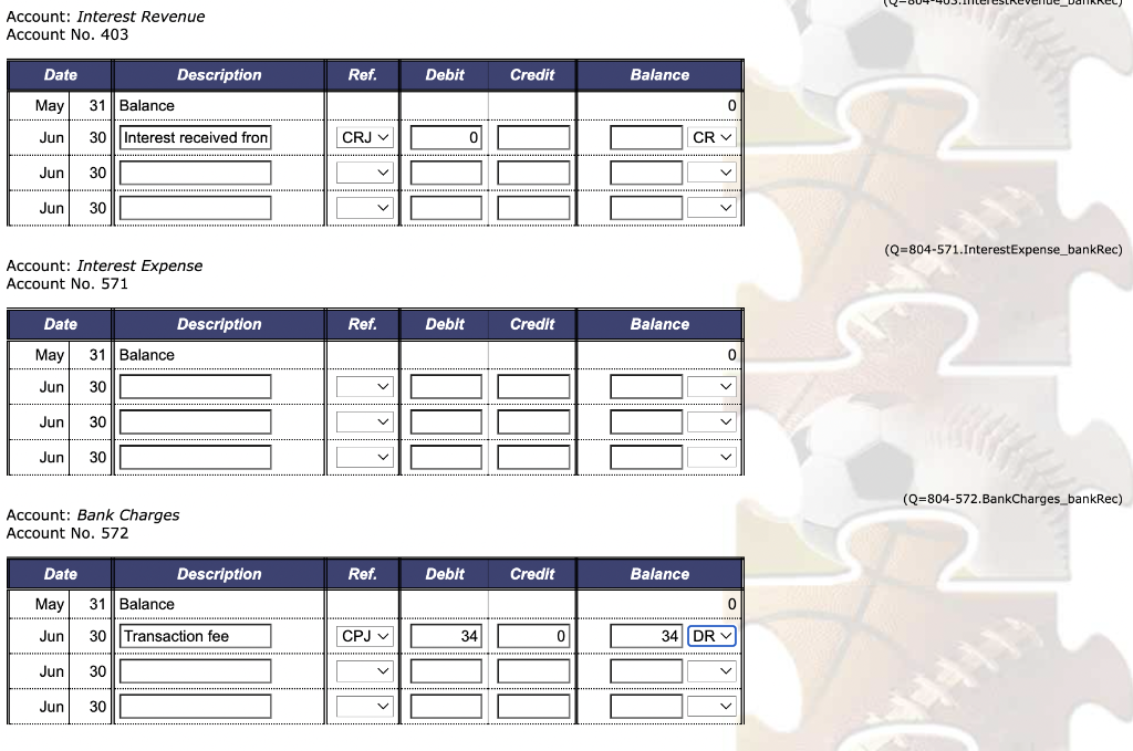reconcile the balance of cash shown in the company's ledger account against