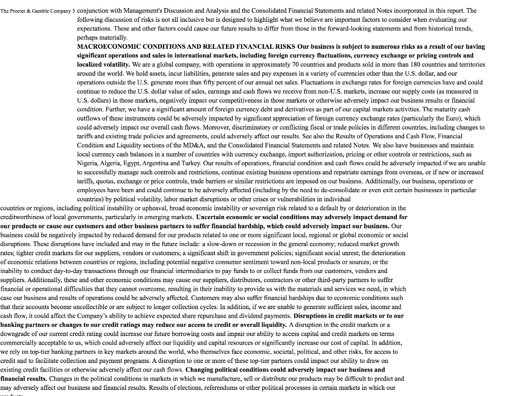 as the company. Thank you! Form 10-K exercise. Using the same Dow