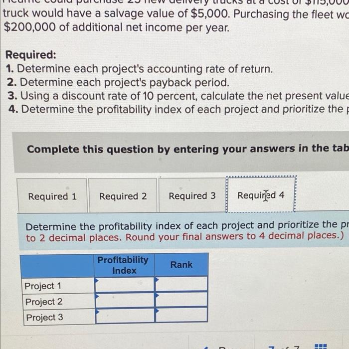 prioritize the projects (1-3) for Hearne. PA11-3 (Static) Comparing, Prioritizing Multiple Projects
