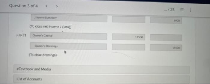 follows. Your answer has been saved See score detais ater the die