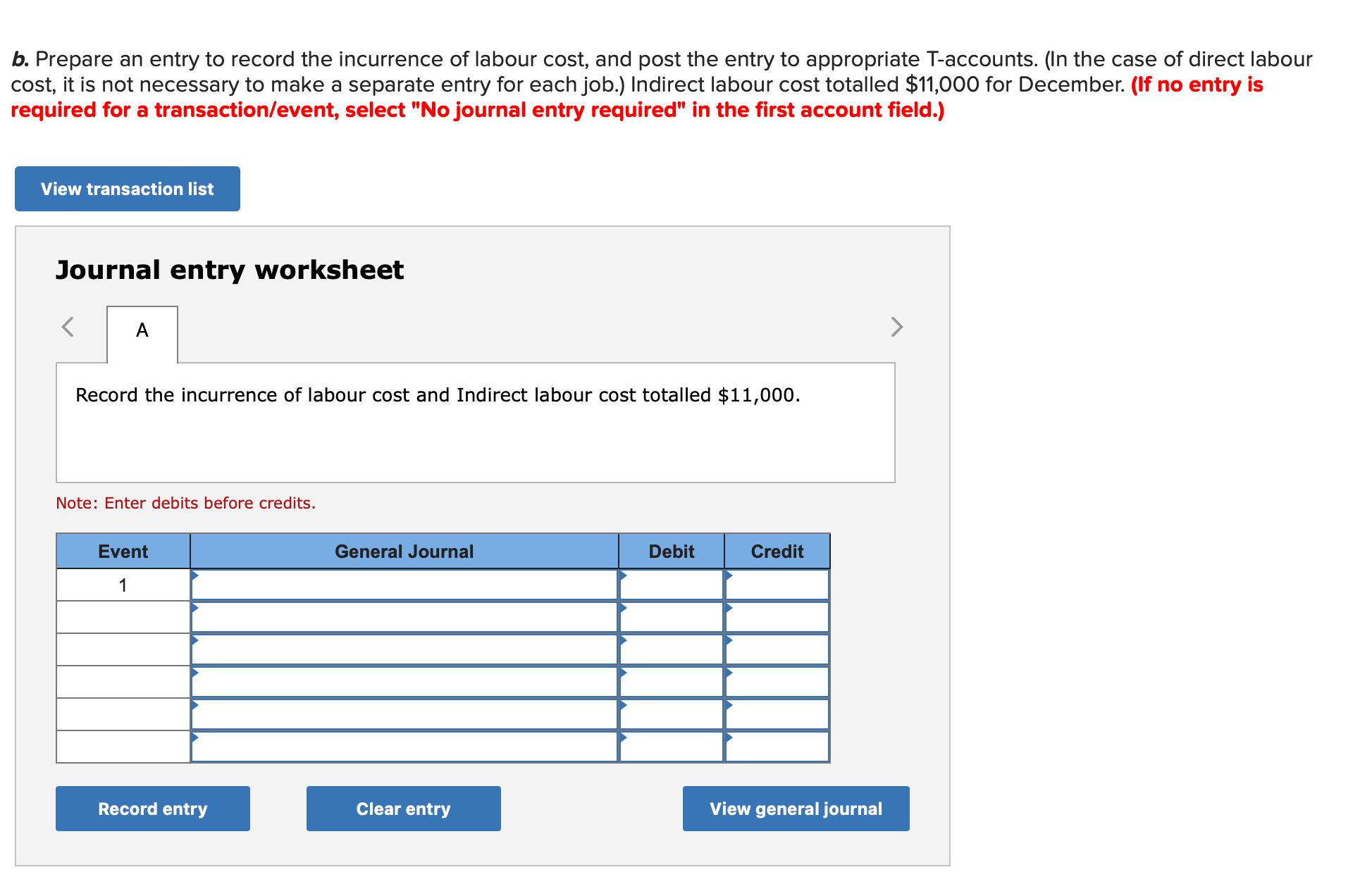 30 balance and enter it into the Work in Process T-account. As