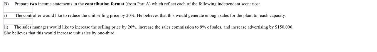 and formulas that were used to get answers. Thank you in advance!
