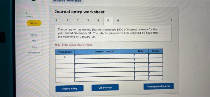 $10,960. c. The Supplies account had a $450 debit balance at the