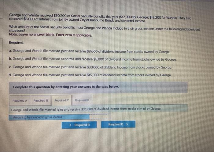 just parts c and d with full working notes please George and