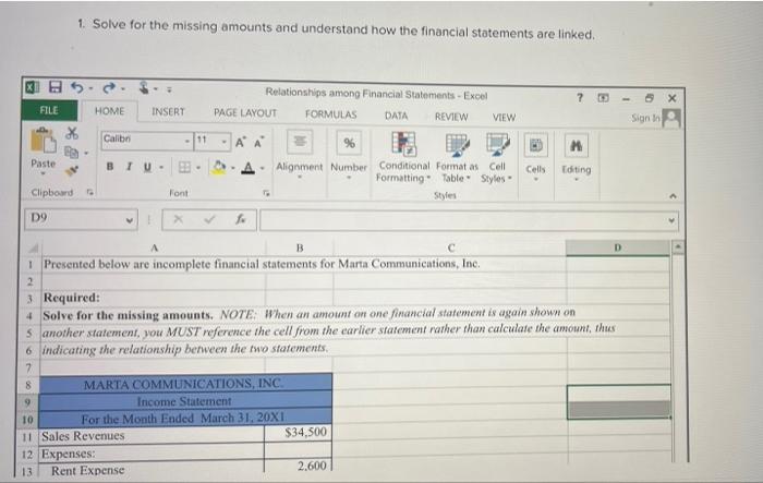 Table Styles Editing Clipboard Font Styles A1 The list below shows select