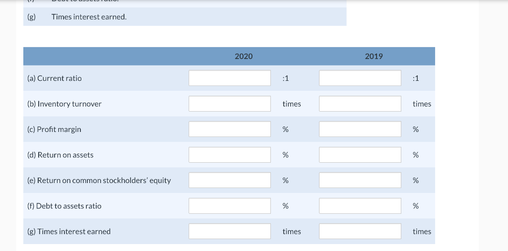 current ratio and inventory turnover to 2 decimal places, e.g. 1.83 and
