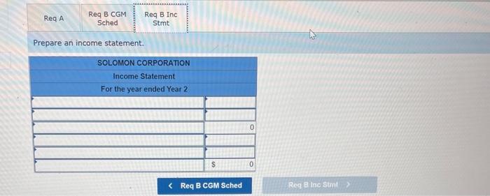During the accounting period, Solomon purchased $238,700 of raw materials and issued