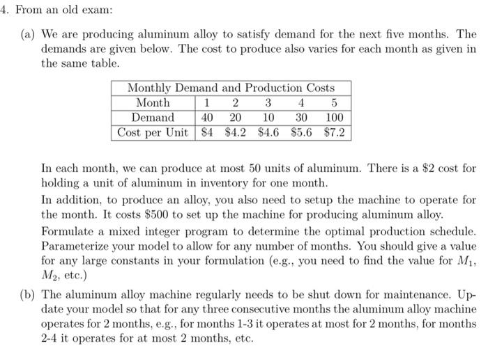  This is all the information that was given. 4. From an