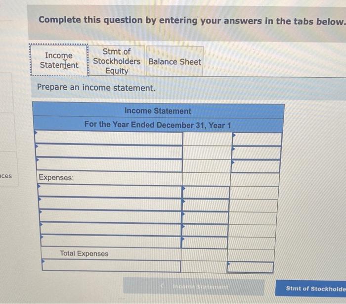 trial balance, financial statements, and closing entries (LO3-3, 3-4, 3-5, 3-6, 3-7)