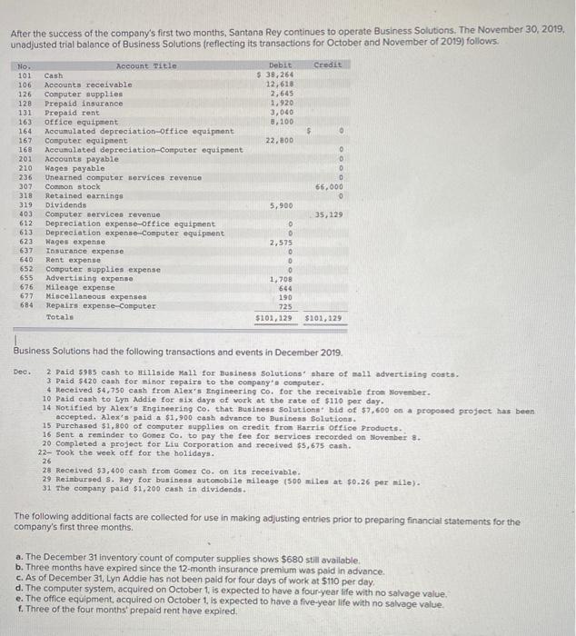 please answer all components for a complete answer. thank you. please answer