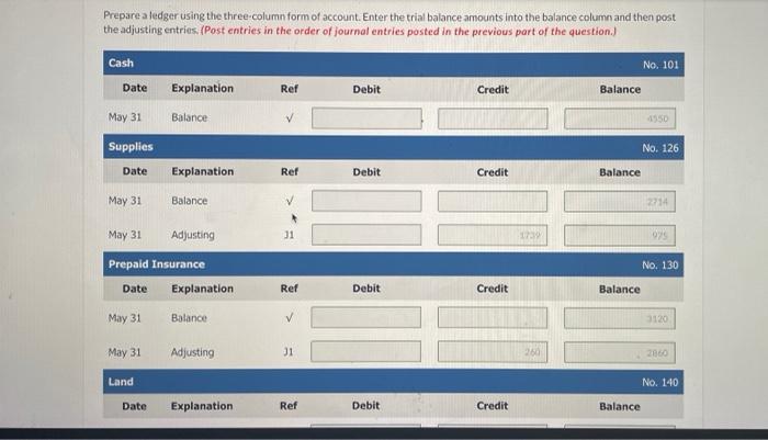 contains the following accounts and account numbers: No. 142 Accumulated Depreciation-Buildings. No.