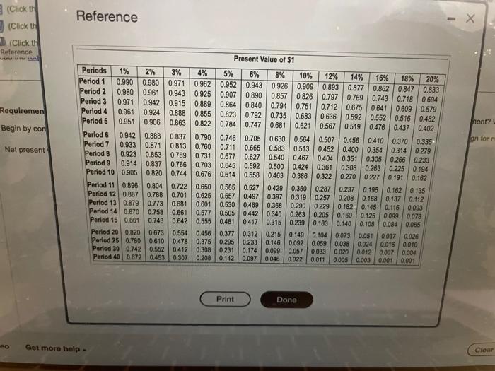 $101,000. The refurbished equipment could be used one more year, providing $78.000
