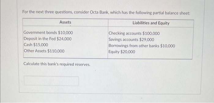 please help, i dont understand For the next three questions, consider Octa