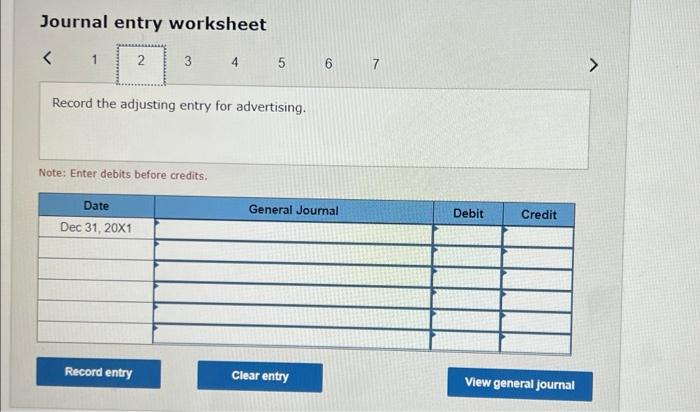 Record the closing entries in the general journal (transactions 47 ) 3.