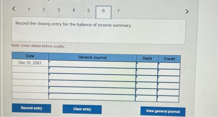 credits. Journal entry worksheet 5 Record the adjusting entry for advertising. Note:
