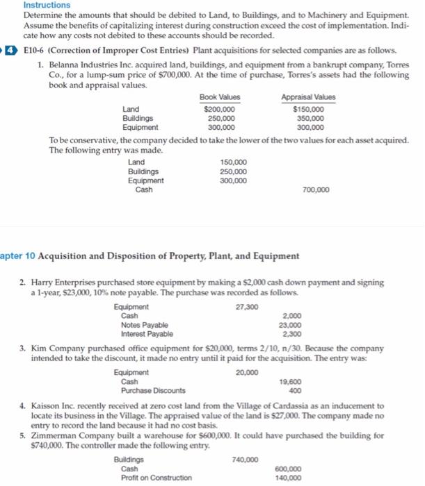 I need the answer and complete procedures. Instructions Determine the amounts that