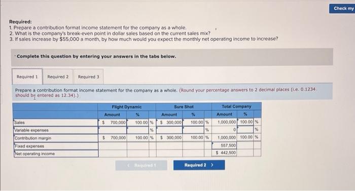 Sports Corporation distributes two premium golf balls-Flight Dynamic and Sure Shot. Monthly