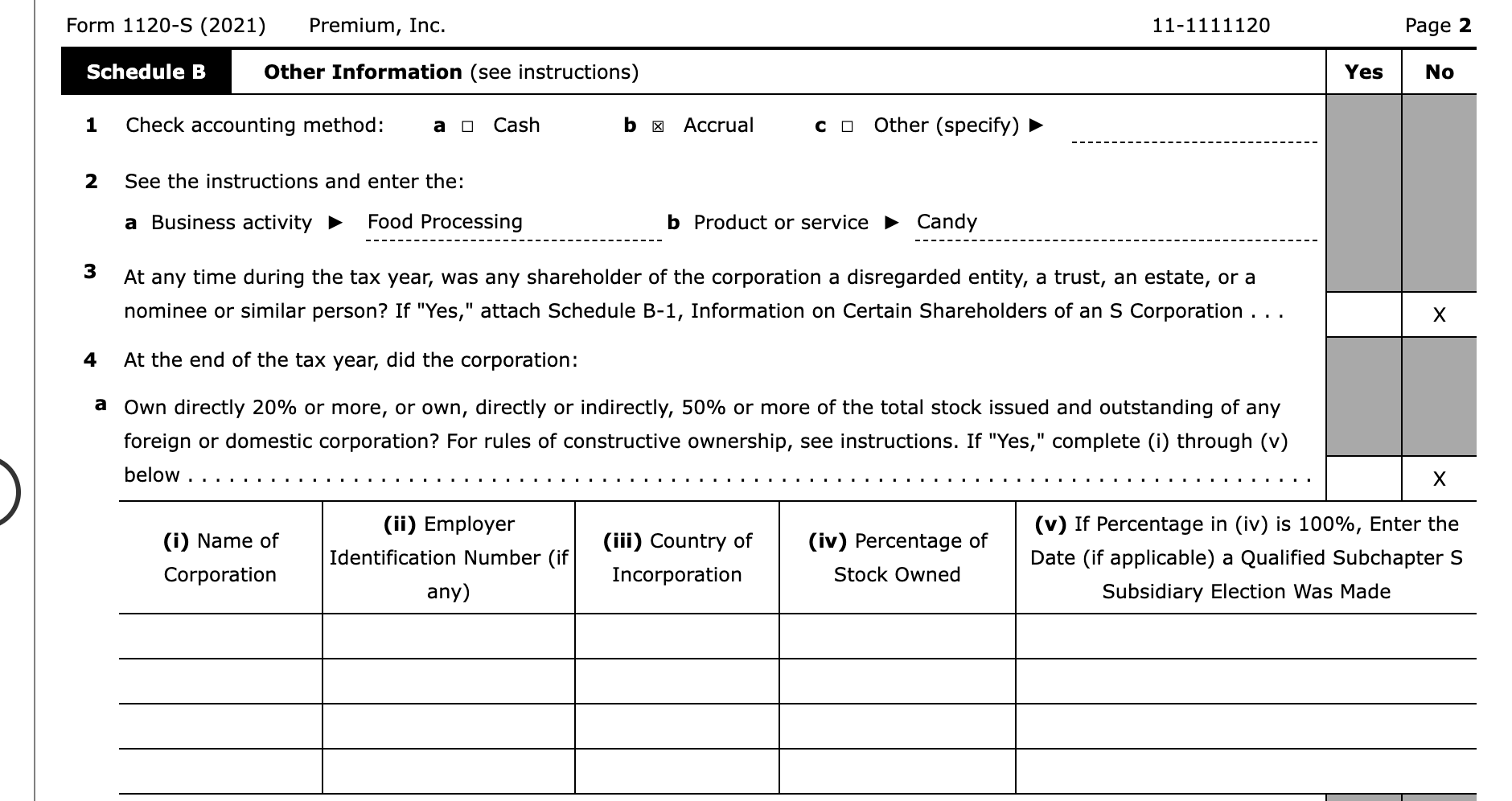 was taken from the company's 2021 income statement. Interest income $ 100,000