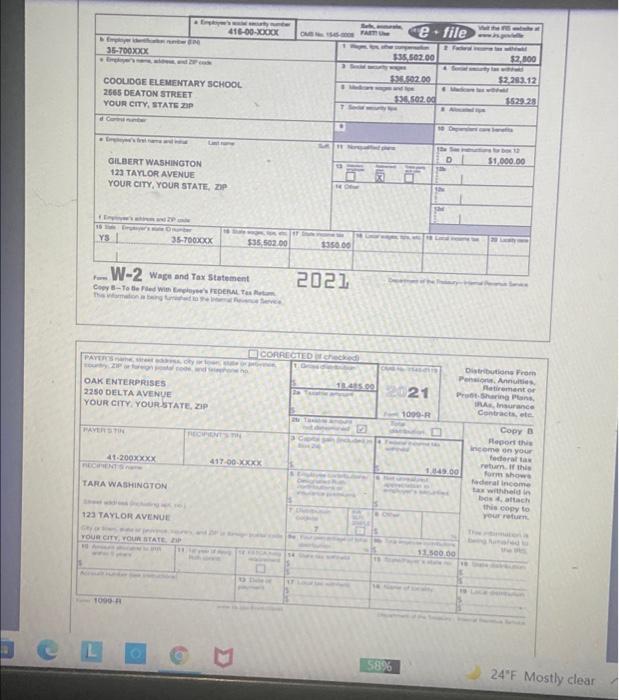 elementary school teacher at a public school. Gilbert and Tara are married