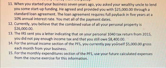 with blank excel worksheet You are an entrepreneur who has been building