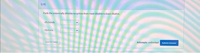 from assumed exercise of 20,000 options. Proceeds from evercise of options Calculate