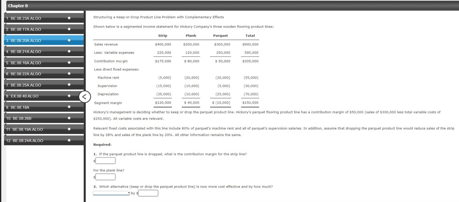  2.Drop or keep Structuring a Keep-or-Drop Product Line Problem with Complementary