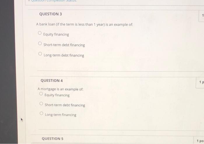 Please help me with the multiple choice questions, thanks a lot! Sud