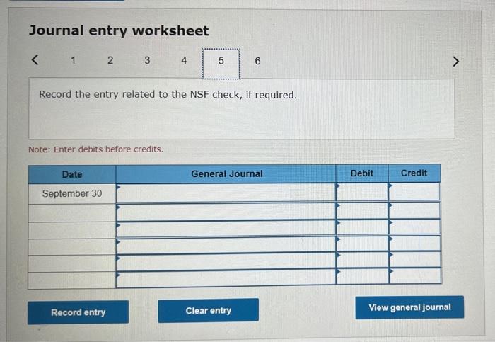 Number 5893 was still outstanding as of September 30. The following information