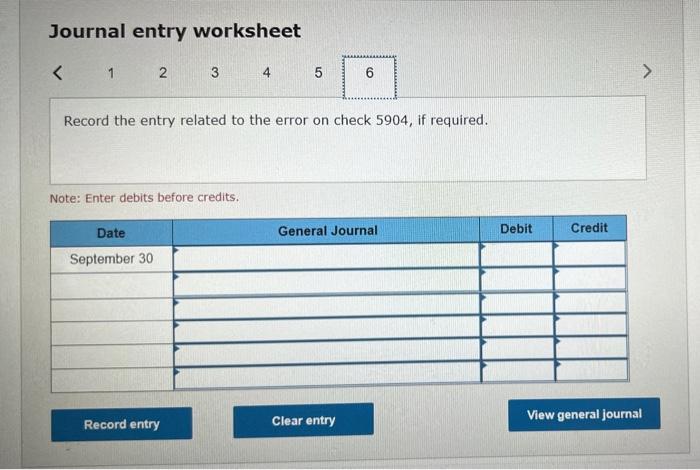 is available for its September 30 reconciliation Date Description Mithdrawal Deposits Balance