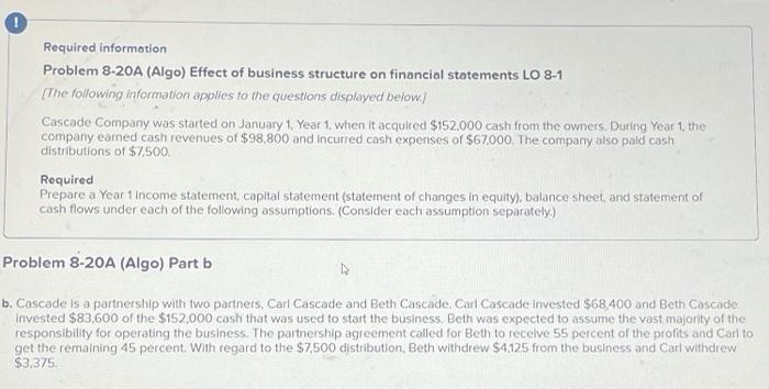 need help with the Income Statement Statement of changes Bal Sheet Cash