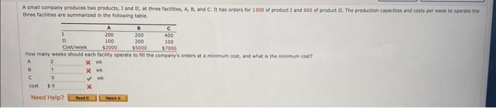 please help, and list/show work for A,B,C as well as the minimum