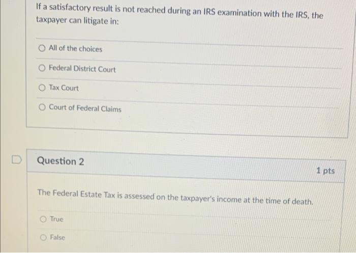 Please, I need help with this questions? If a satisfactory result is