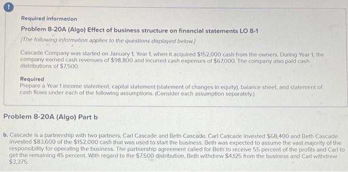 please help with:Income Statement Statement if Changes Bal Sheet Statement of Cash