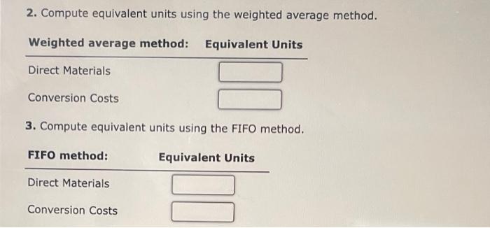 following information was obtained for the Fabrication Department for Octobert a. All