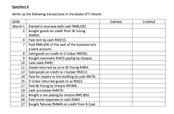 Answer the Question 1 step by step based on the picture given.
