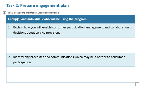 Follow these instructions to ensure you demonstrate the required knowledge and skills.