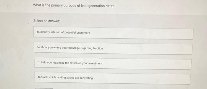 Select an answer: How do you most effectively gather psychographic data? Select