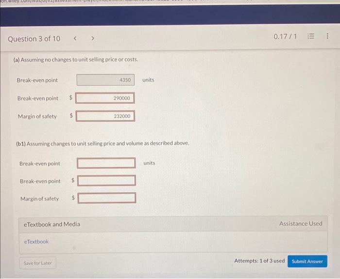 in Progress Your answer is partially correct. Sunland Company reports the following
