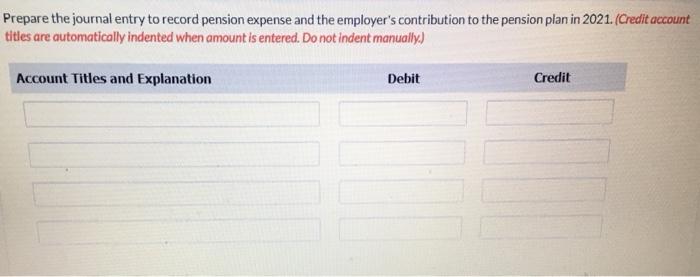 the following information from its pension plan trustee concerning the operation of