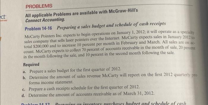 Can someone solve A,B,C, and D? ct UNTING PROBLEMS All applicable Problems