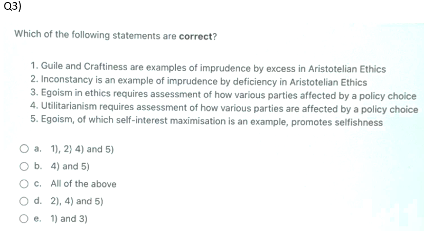 Q1) David is the CFO of Company XYZ and now is the