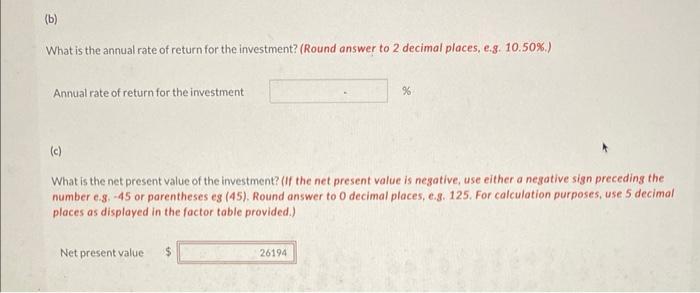 Drake Corporation is reviewing an investment proposal. The initial cost is $103,400.