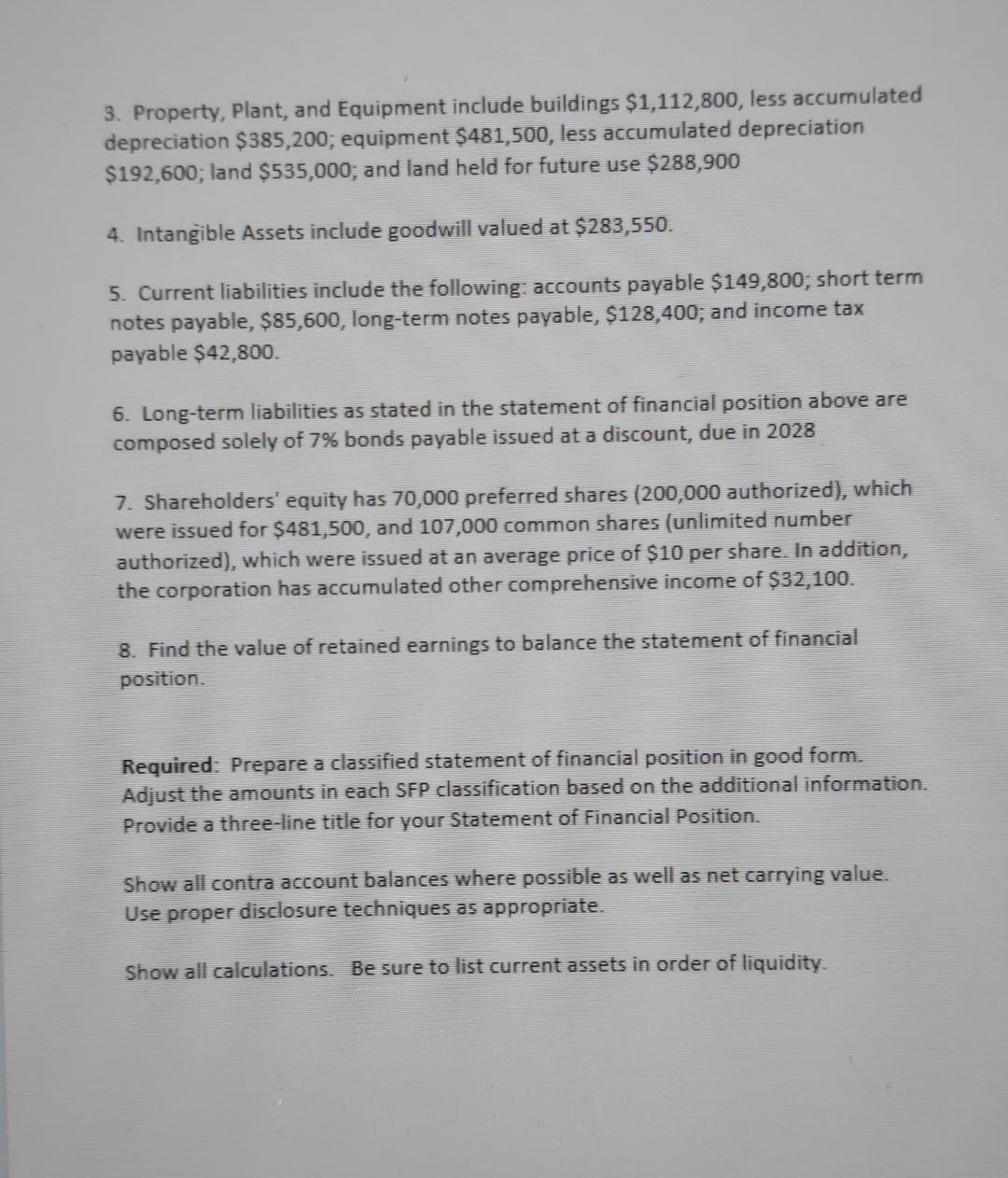 it in detail. Thanks Bayou Corporation produced the following draft statement of