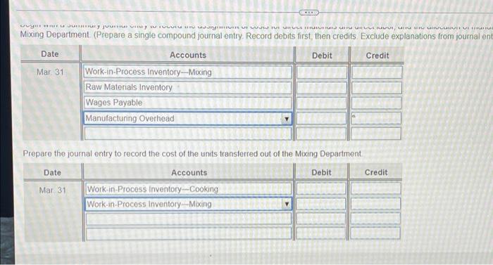 the icon to view the data) Read the aurements Requirement 1. Prepare