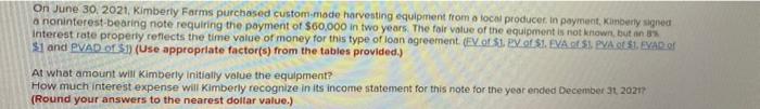 How much interest expense will Kimberly recognize in its income statement for