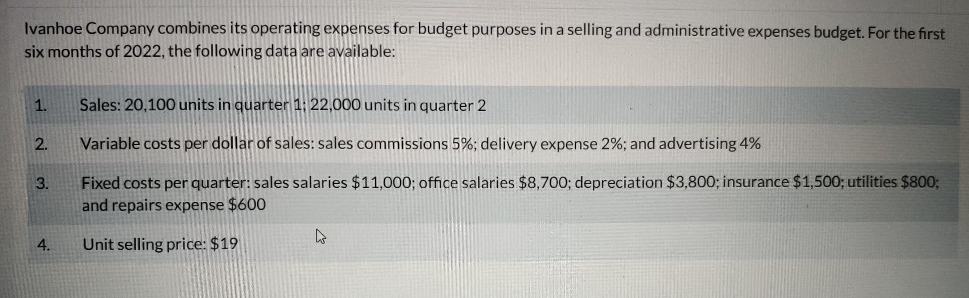  Please do it properly. Last one was wrong Ivanhoe Company combines