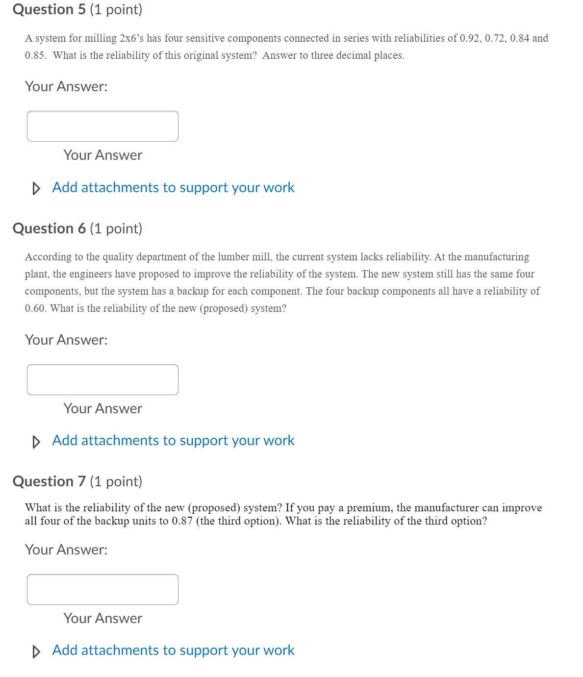 You have two components working in parallel (i.e. one is a backup
