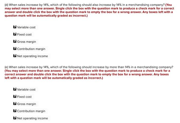 that the dollar amounts in both the traditional and contribution format income