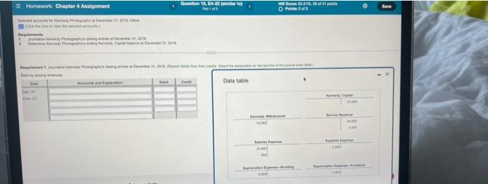 there are 5 parts Homework Chapter 4 Assignment Katy Plogy at D31,