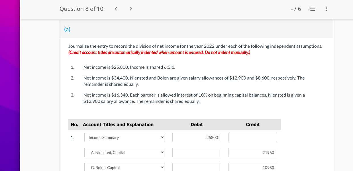 /6 : View Policies Current Attempt in Progress At the end of
